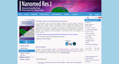 Desktop Screenshot of nanomedicine-rj.com
