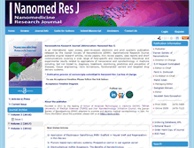 Tablet Screenshot of nanomedicine-rj.com